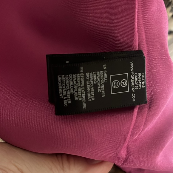 Faux fur Forever 21 jacket med - Picture 5 of 8